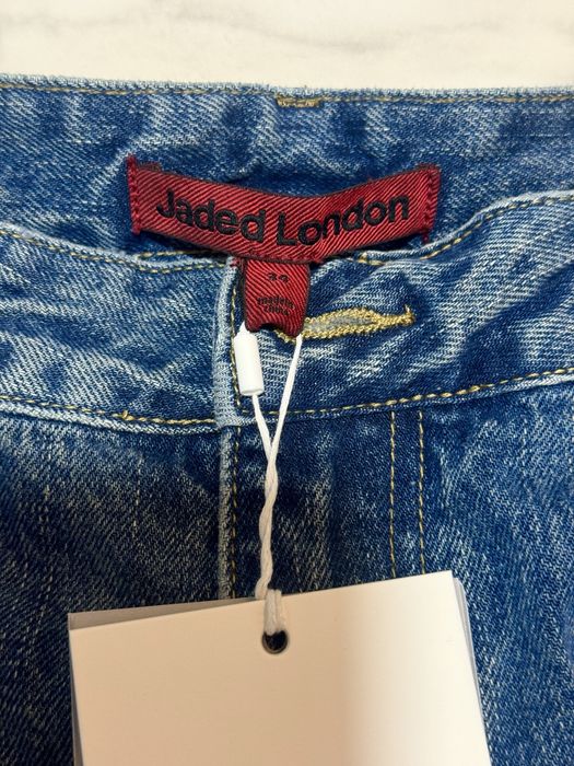 Jaded London Light Wash Blade Tribal XL Colossus Jeans