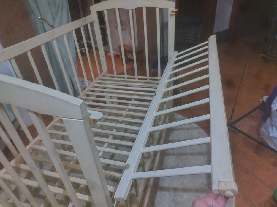 Нова дитяча краватка(ліжко),надійна в стані (зібрав/розібрав)