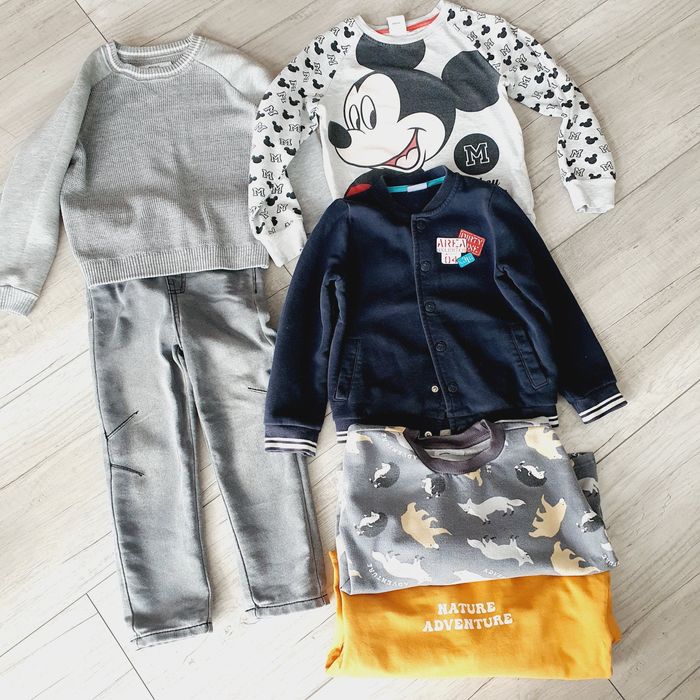 Paka ciuchów dla chłopca 104-116