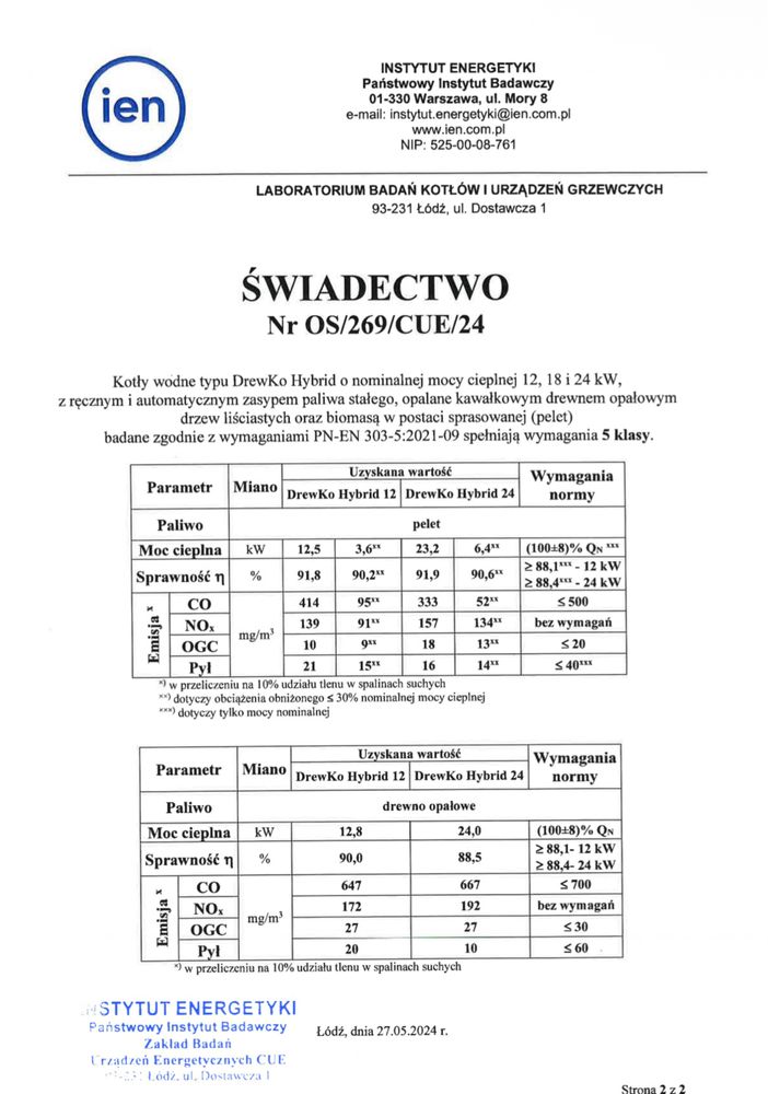 Kocioł Hybrydowy*Kotłospaw DrewKo Hybrid*18 kWDrewno*Pellet*Dotacja !!