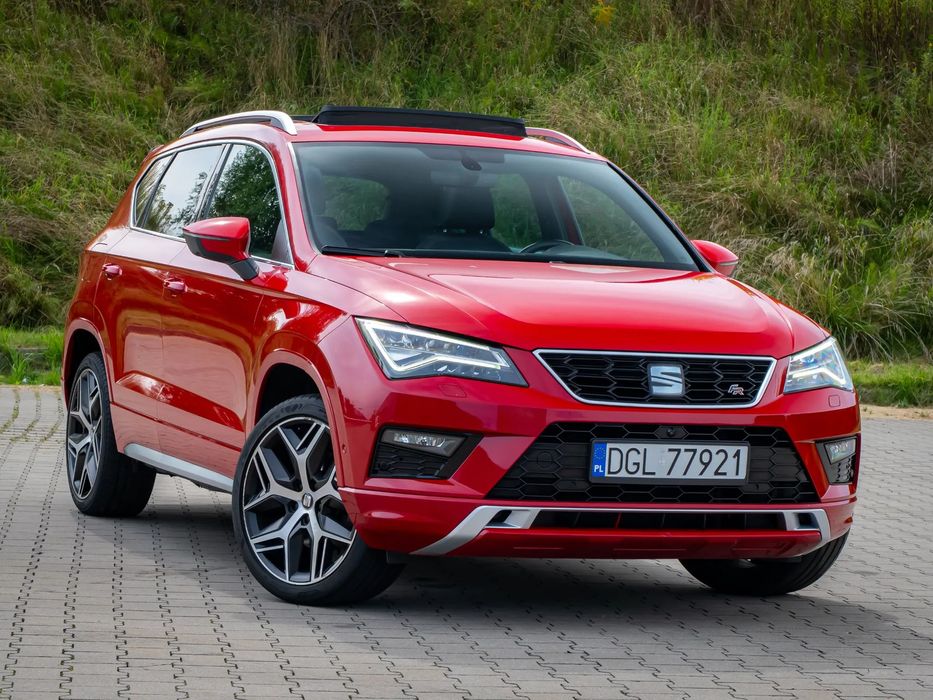 Seat Ateca FR 1.5TSI 150KM DSG Panorama Kamery 360 Virtual Ambiente Hak