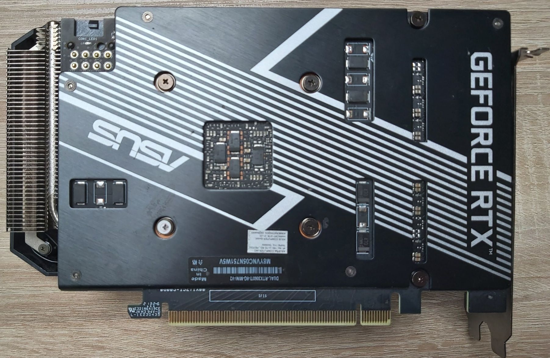 Karta graficzna Asus GeForce RTX 3060 Ti V2 MINI OC Edition 8 GB