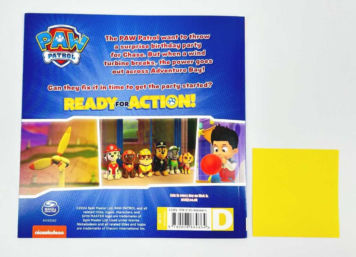 NOWA	Paw Patrol Pups Save the Party Psi Patrol po angielsku książka
