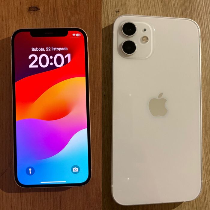 Iphone 12 white 64 GB