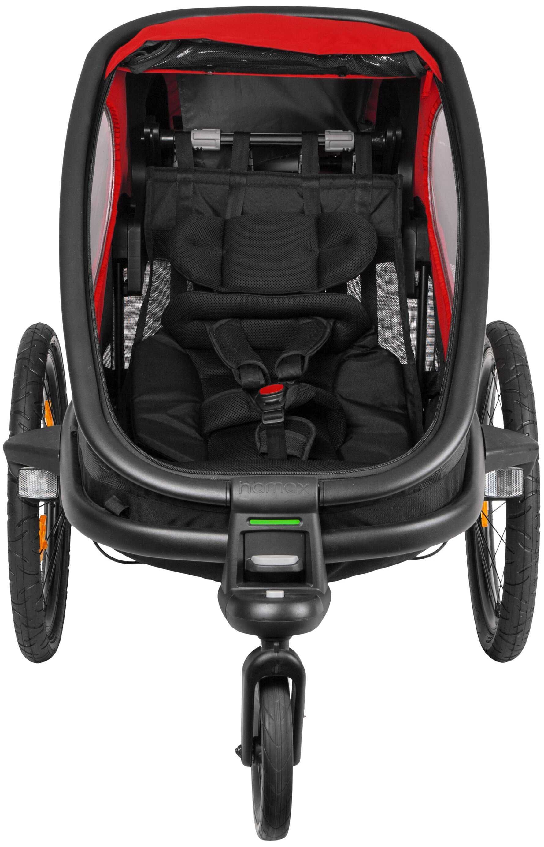 Przyczepka rowerowa HAMAX OUTBACK ONE z przechowywaniem