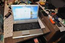 LAPTOP SAMSUNG NP-RV515 15,6' 320GB AMD 8Gb bat. sprawna, zasilacz