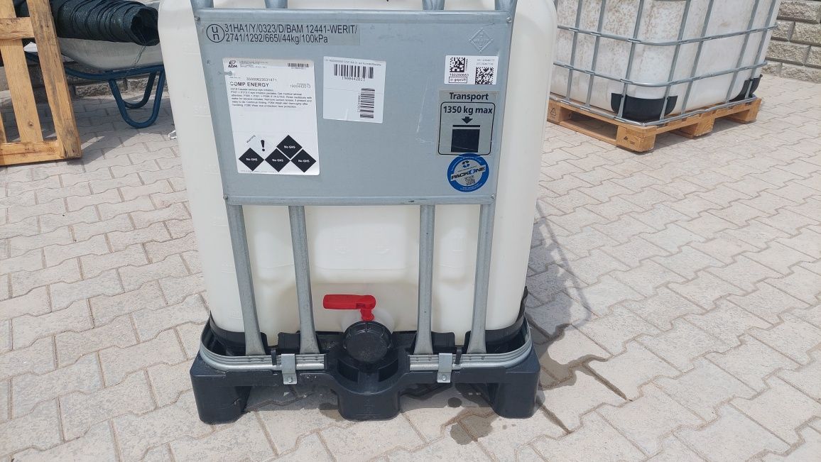 IBC 600L usado para rega