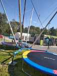 Euro-Bungee Nowe 2 stanowiskowe Bunge Dmuchaniec Trampolina Bungy Skok