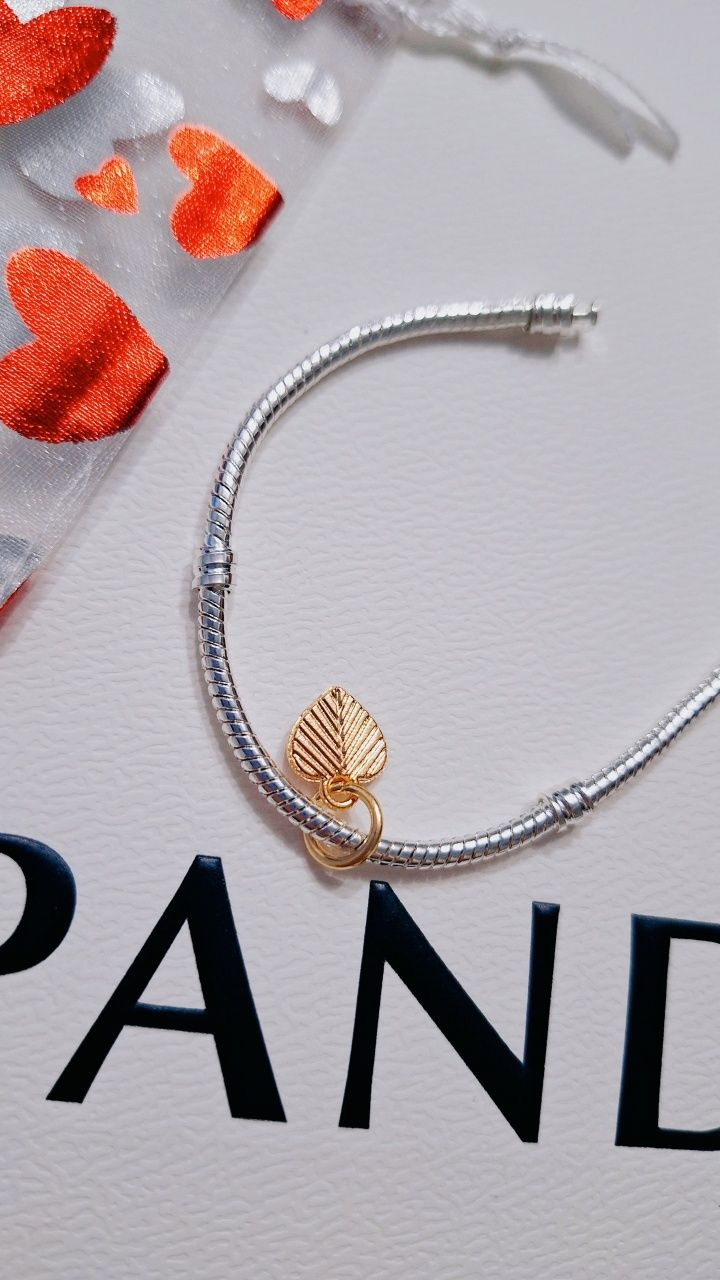 Zawieszka czerwone serduszko charms do Pandora - Prezent na Walentynki