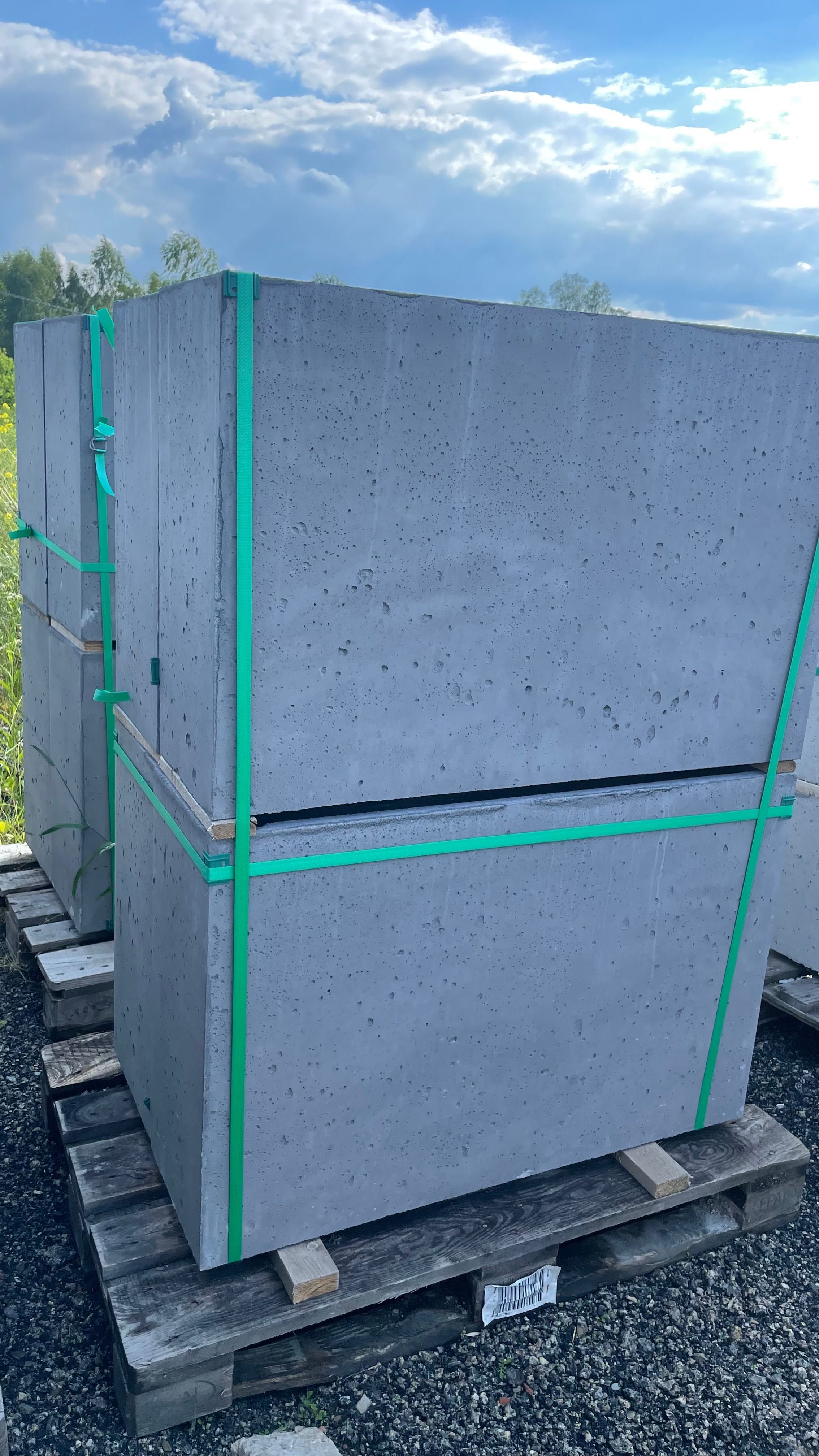 Donica betonowa , architektoniczna kolor antracyt  wymiar 100/30/65
