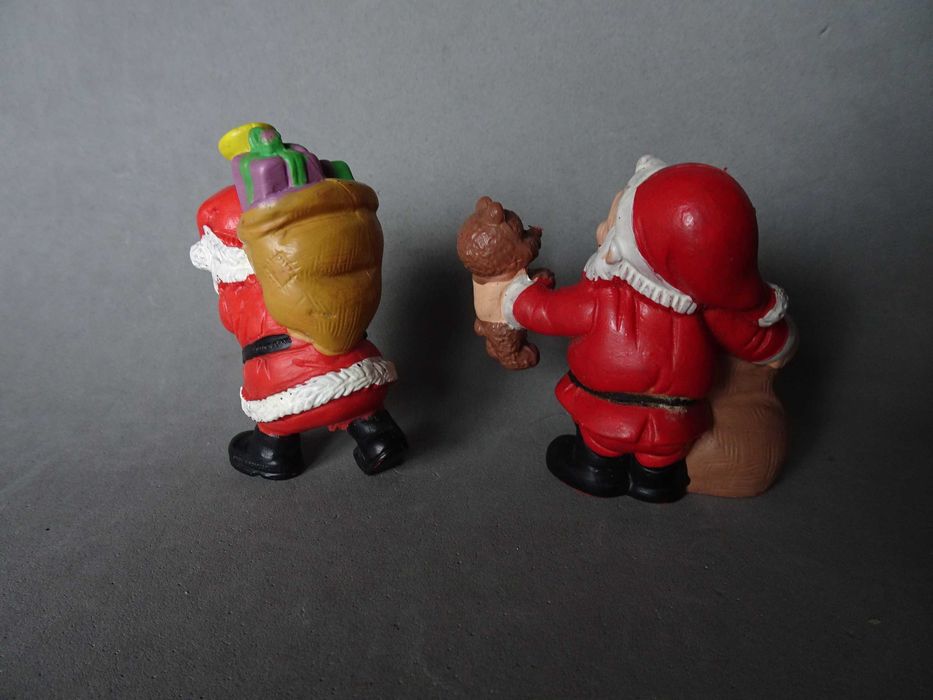 Diversas figuras em PVC da coleção Natal