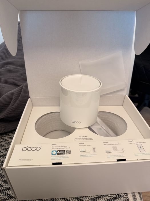 Deco X50 (1-pack) AX3000 Wi-Fi 6 Mesh – nieużywany