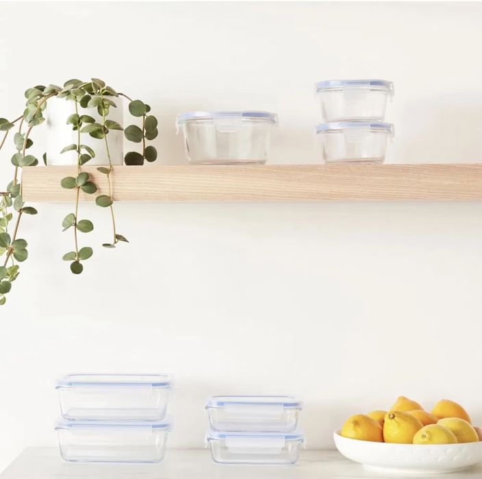 ZESTAW Szklane pojemniki PREMIUM do przechowywania żywności! PROMOCJA!