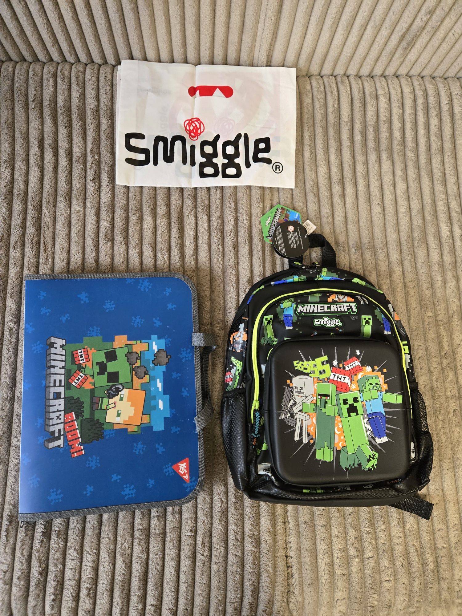 Рюкзак Майнкрафт від Smiggle ( на ріст 110-122) молодша вікова категор