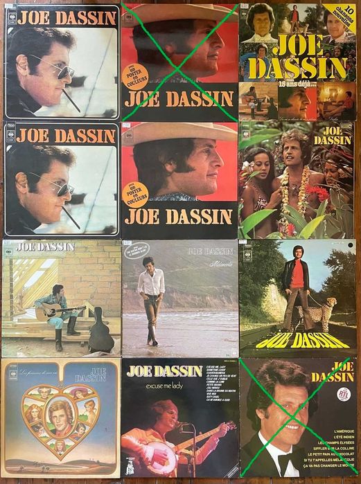 Пластинки (платівки) - Joe Dassin