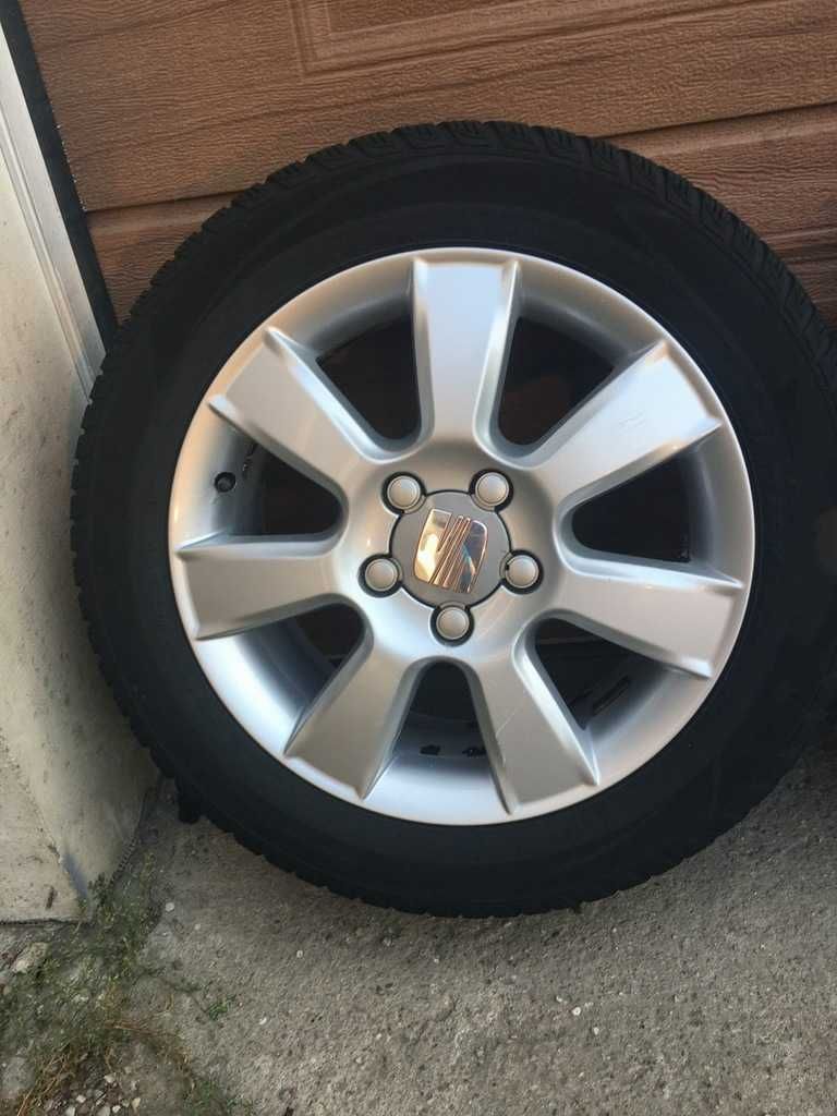 Felgi + opony 16 Seat Leon Altea Exeo Alhambra 5x112 ORYGINALNE