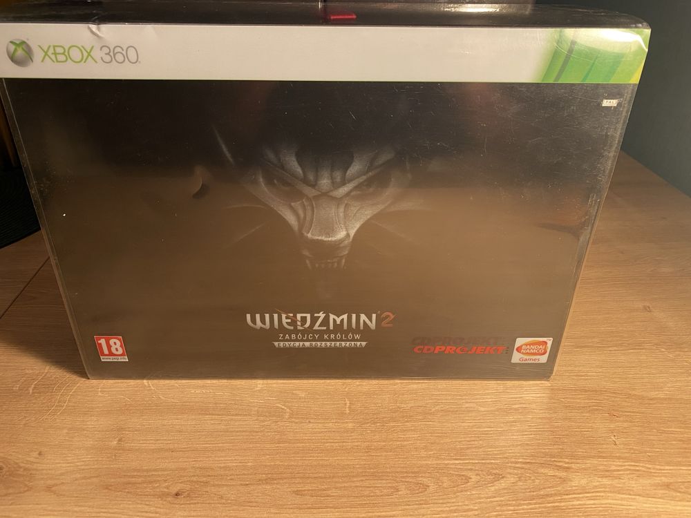 UNIKAT Wiedźmin 2 Mroczna Edycja stan BDB XBOX 360