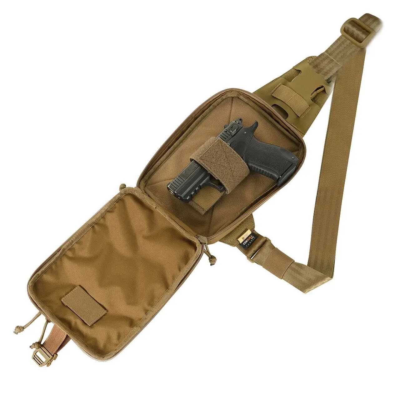 M-Tac сумка Sling Pistol Bag Elite Hex з липучкою (різні кольори)