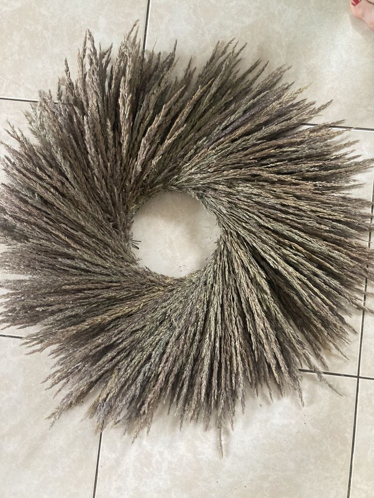 Piękny wianek w stylu boho