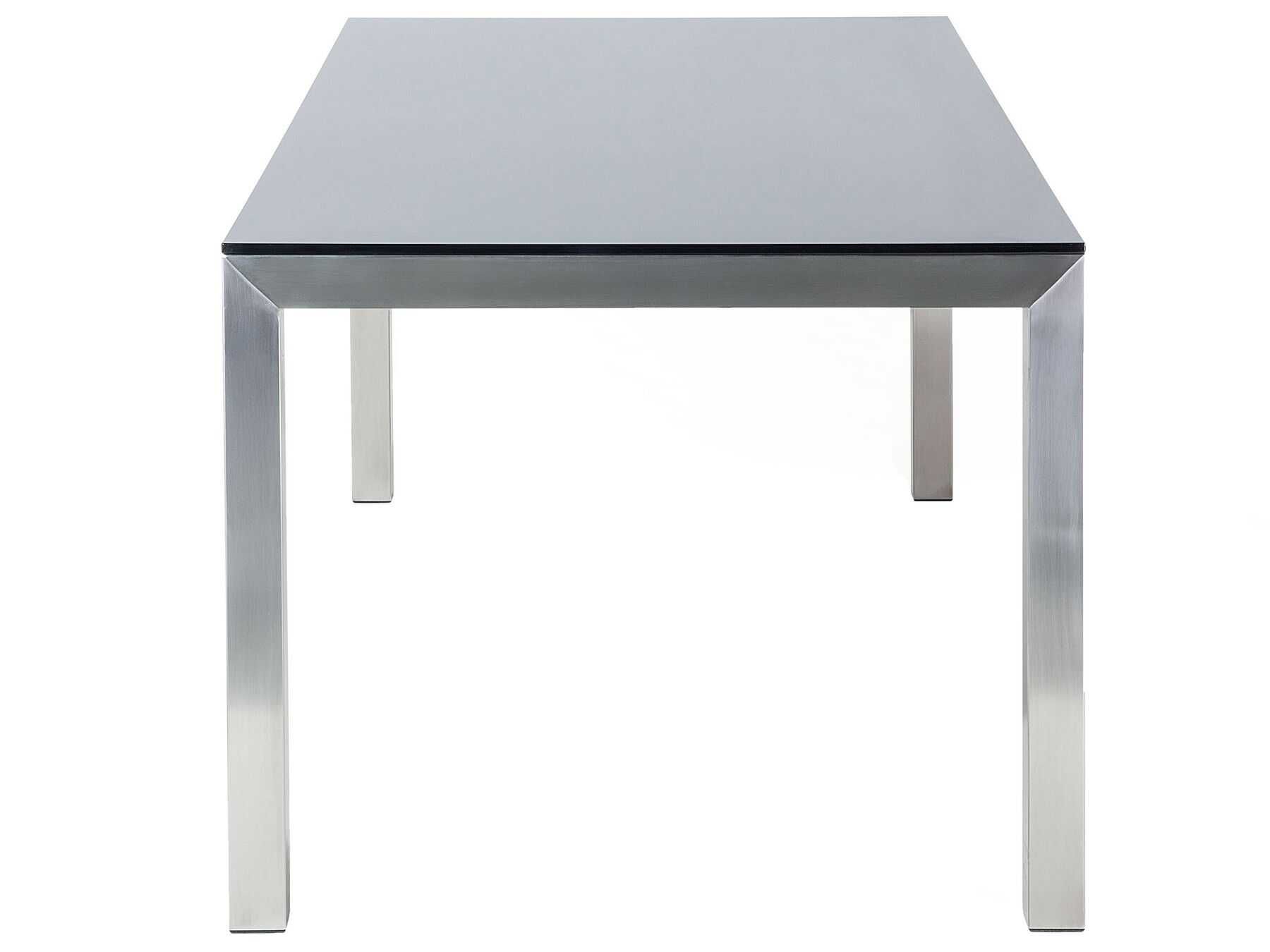 Mesa metalica com vidro