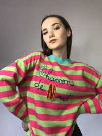 Sweterek / sweter w paski kolorowy