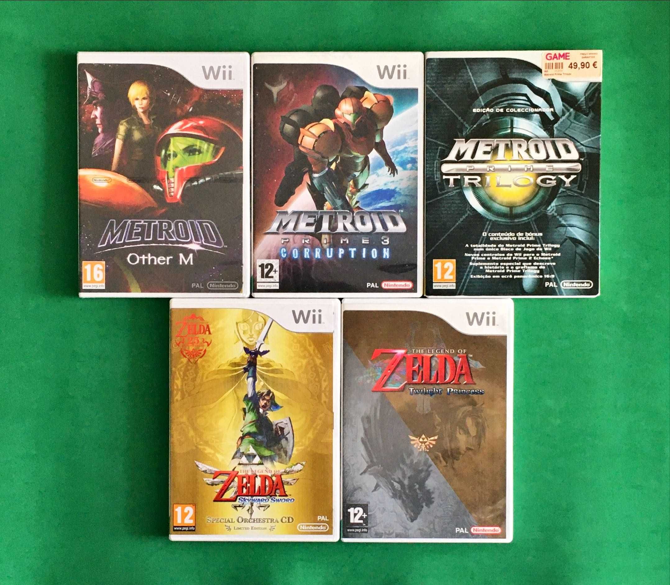 Final Fantasy Metal Gear Solid Snake Metroid Zelda JOGOS DIVERSOS