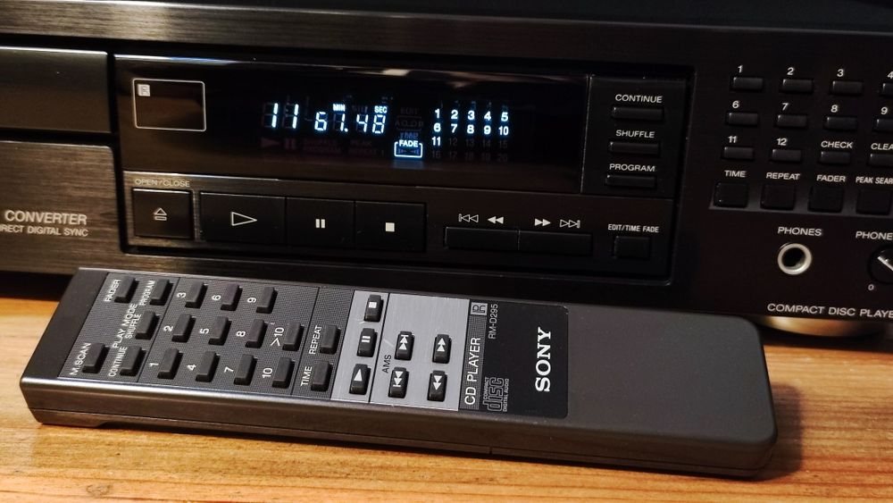 Leitor de CD Sony CDP-295