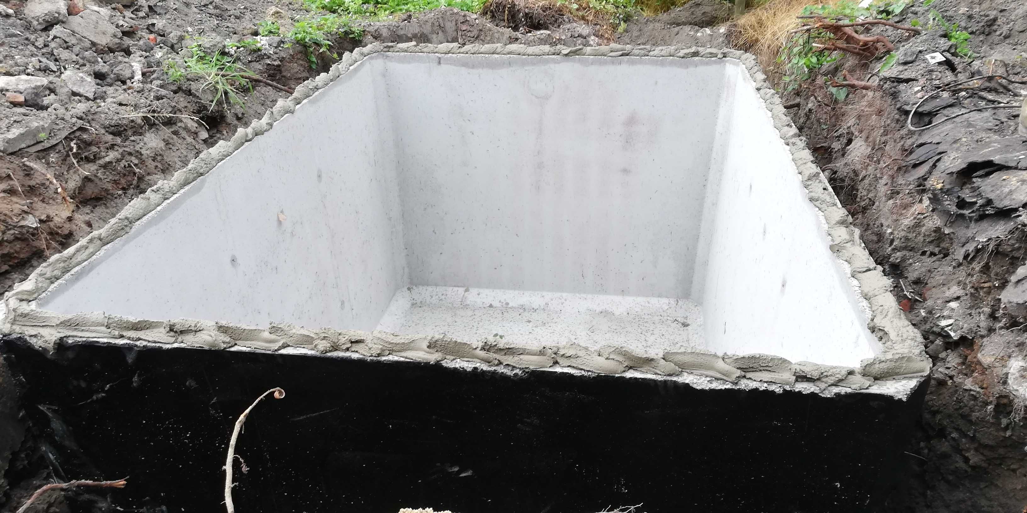 Zbiornik Betonowy Szambo Betonowe Szamba Zbiorniki Piwnica Piwniczka