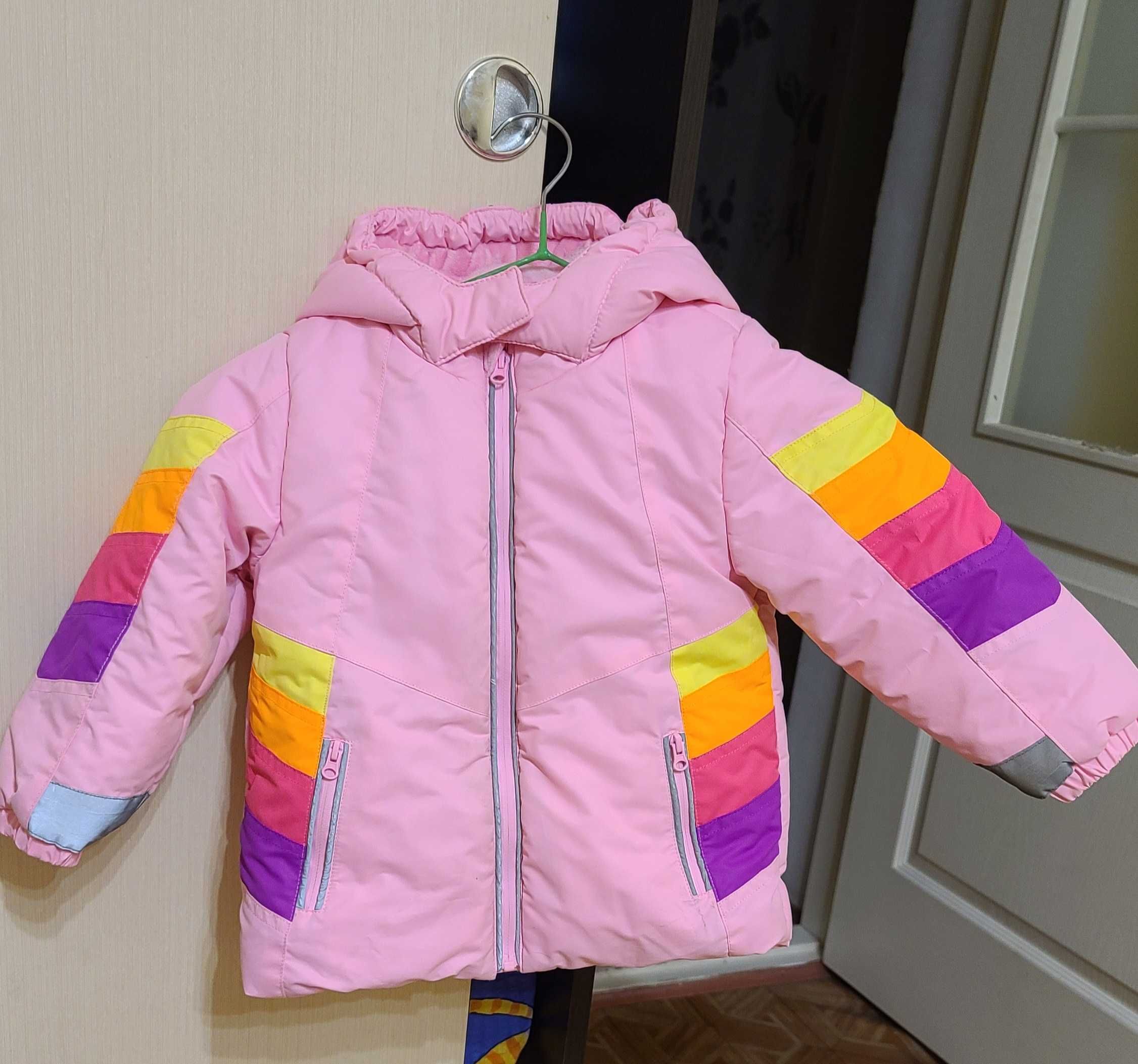 Куртка зимова для дівчинки 86-92