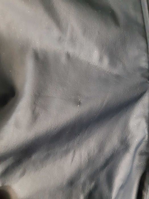 Spodnie przeciwdeszczowe gumowe rozmiar 90?