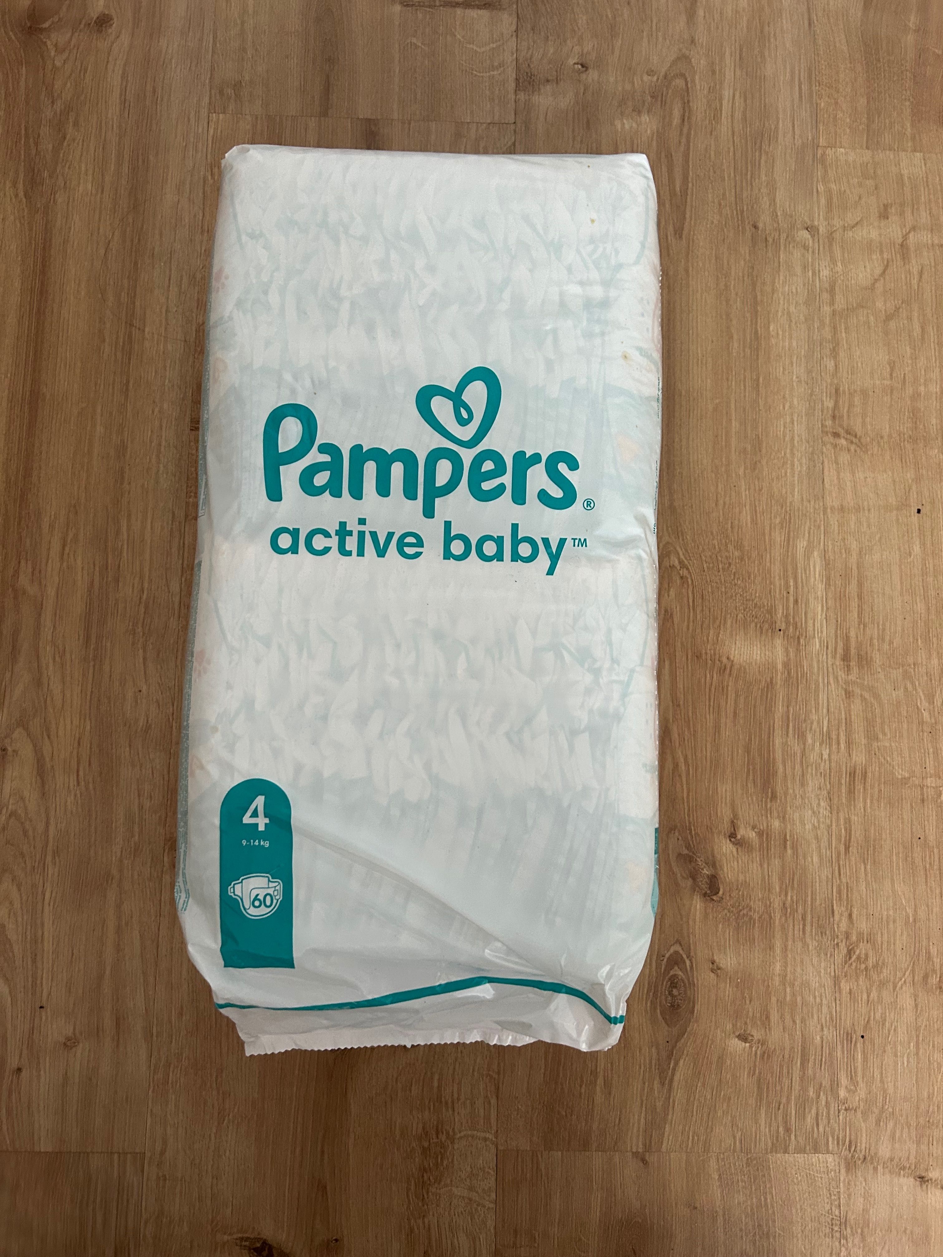 Pampers active baby 4 240 sztuk