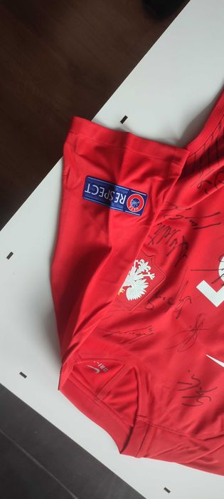 Koszulka Reprezentacji Polski z autografami