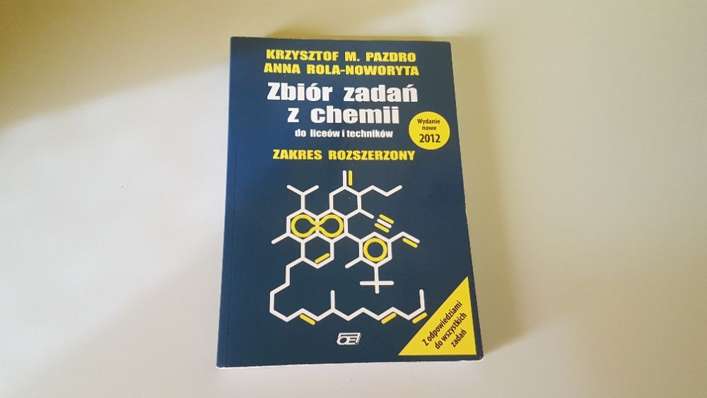 Zbiór zadań chemia PAZDRO matura możliwa wysyłka