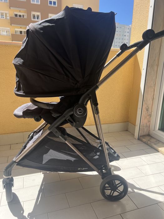 Cybex Gold Melio Carbon - Magic Black