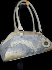 Натуральная замша, бренд Luciano BARACHINI bags