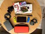Nintendo switch V2 Fortnite Edition + NEO GRIP + Minecraft