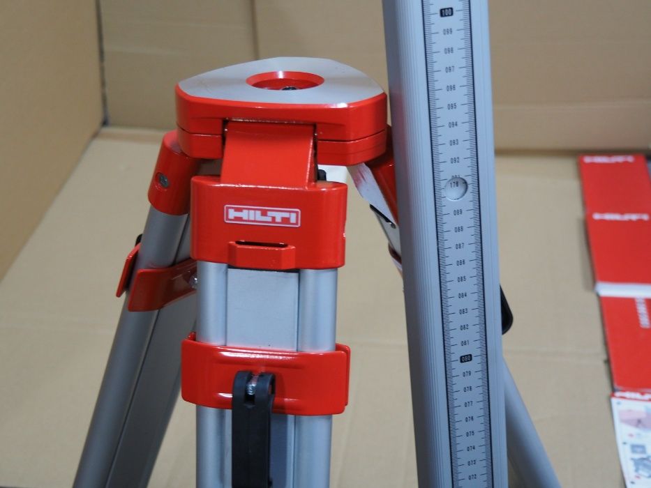 Statyw HILTI 1.6m i lata 5m do laser niwelator PR 30,35,36,25,20 cst