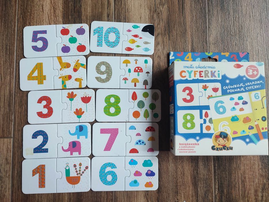 Puzzle edukacyjne czuczu 5 sztuk