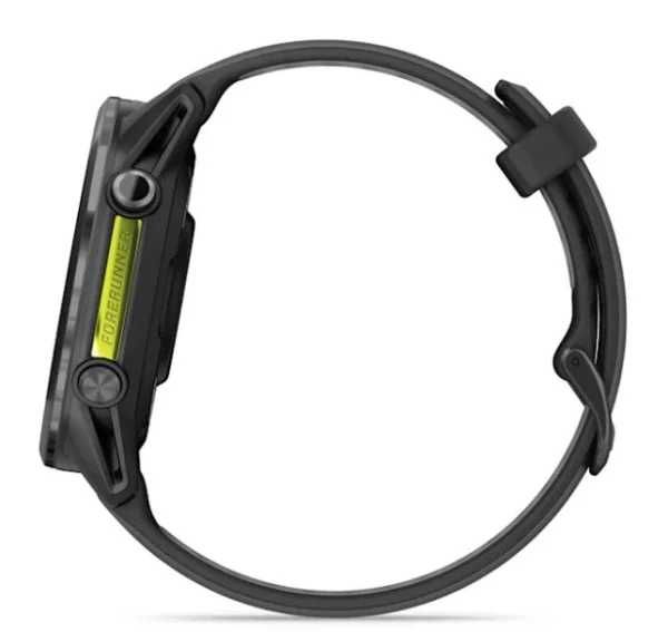 Garmin Forerunner 970 Carbon Gray DLC Titanium w. Black Case and Black