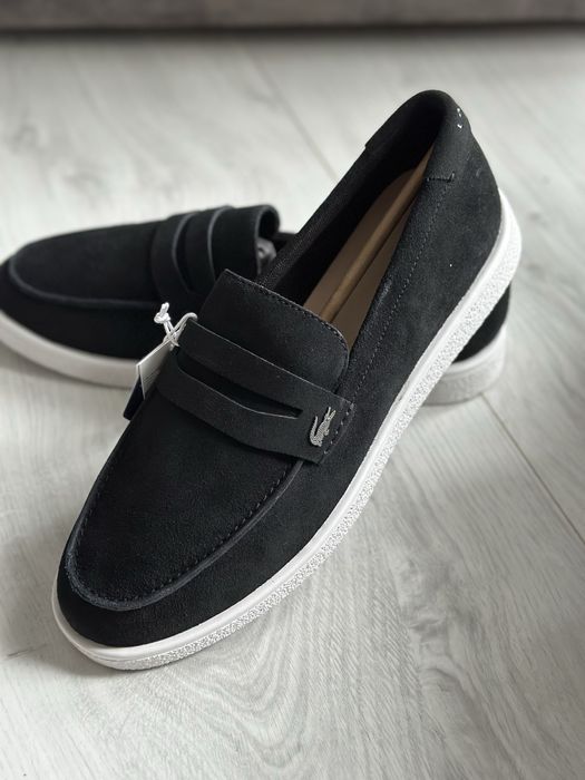 Лофери мокасини чоловічі черевики Lacoste