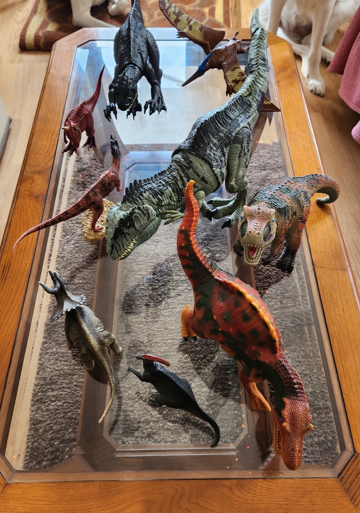 Coleção de dinossauros