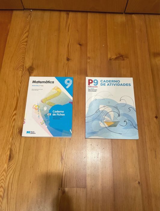 Vários livros escolares 6-12 ano