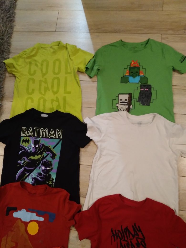 Bluzki - t shirty 146 chłopięce
