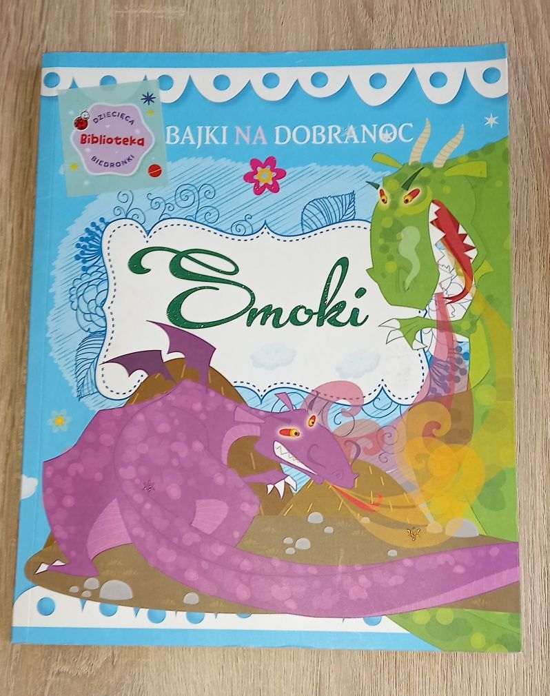 Książka Bajki na dobranoc. Smoki