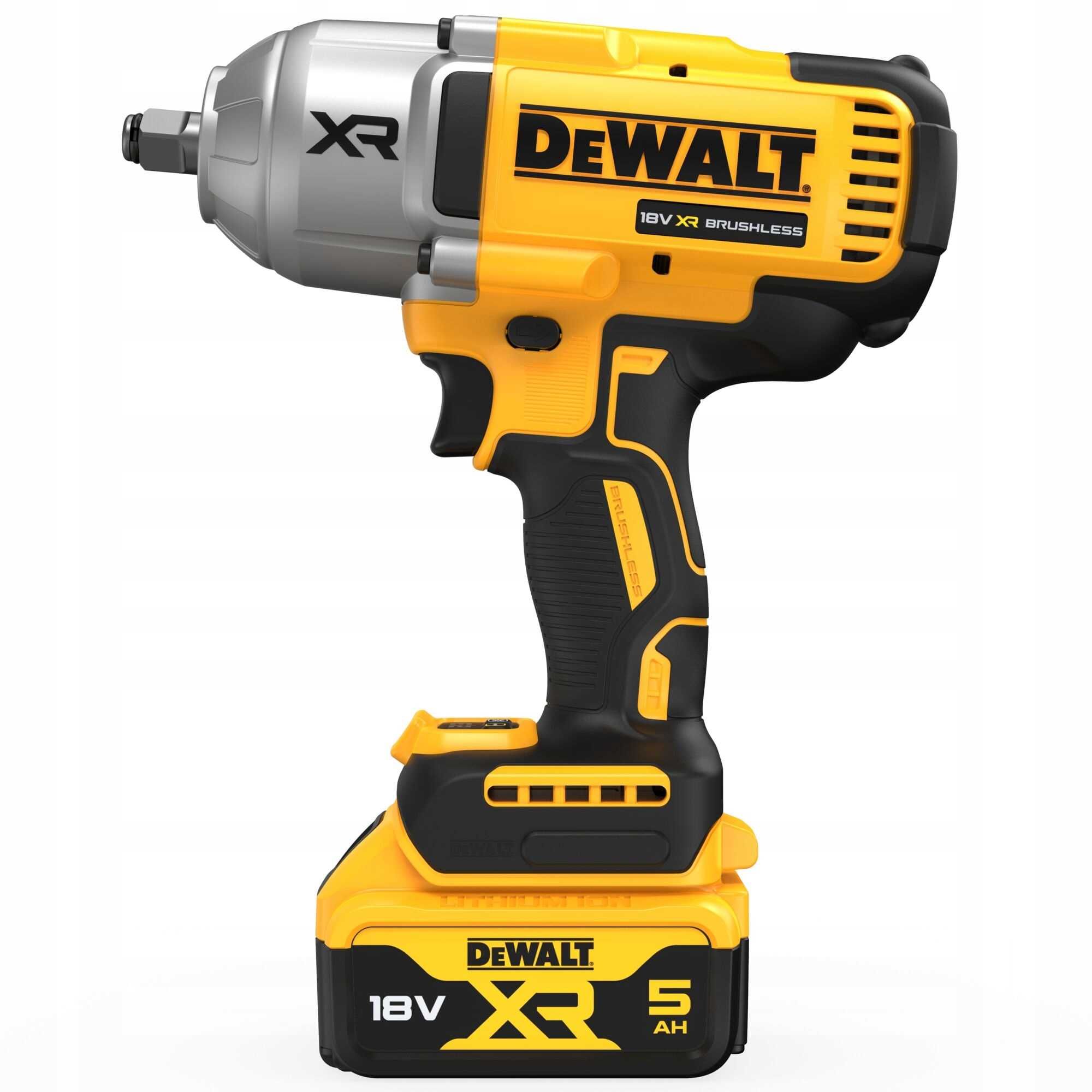 Klucz udarowy 1/2", 1355Nm 18V Li-lon 2x5,0Ah DeWalt [DCF900P2T-QW]