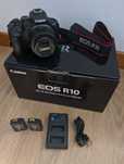 Canon EOS R10+ rf-s 18-45mm + 2 baterias