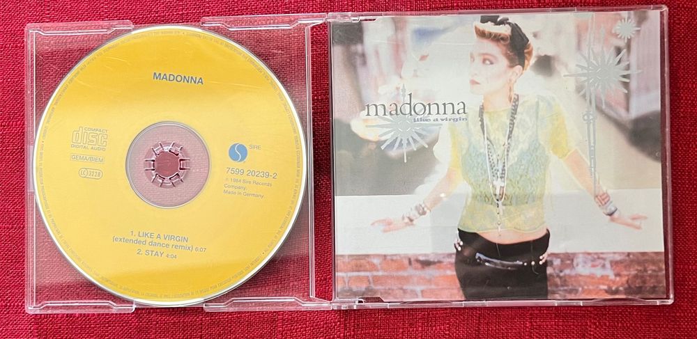 Madonna Cd Single Yellow Series