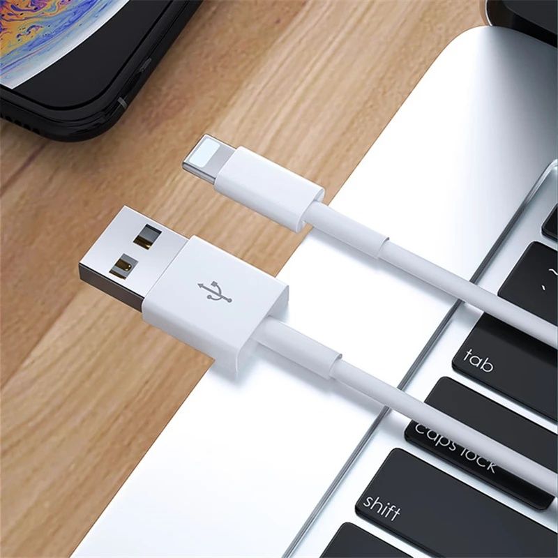 Кабель шнур провод USB для зарядки iPhone iPad Айфон 3А. 1 м, или 2 м