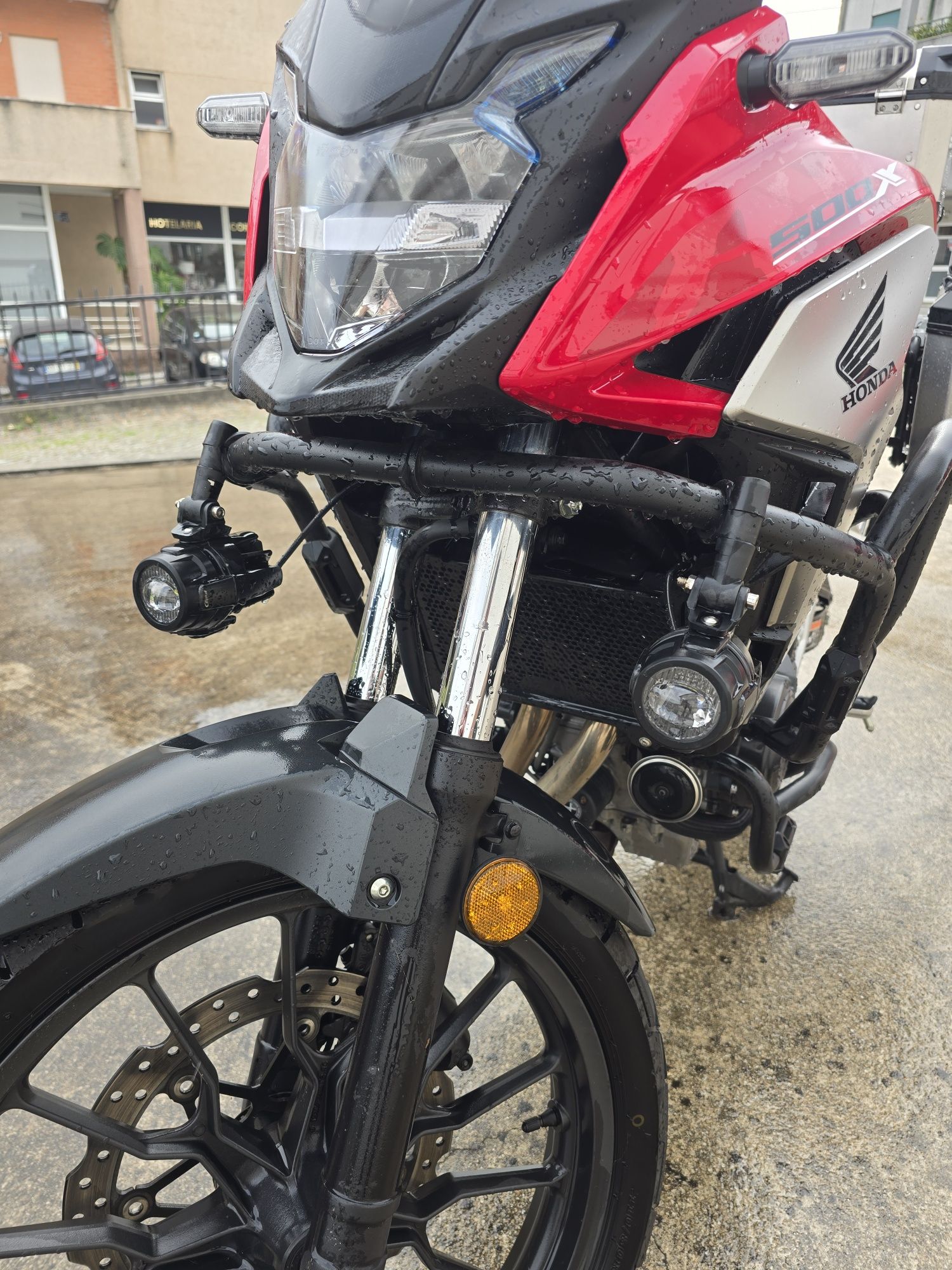 Honda CB500X 2021 mais extras