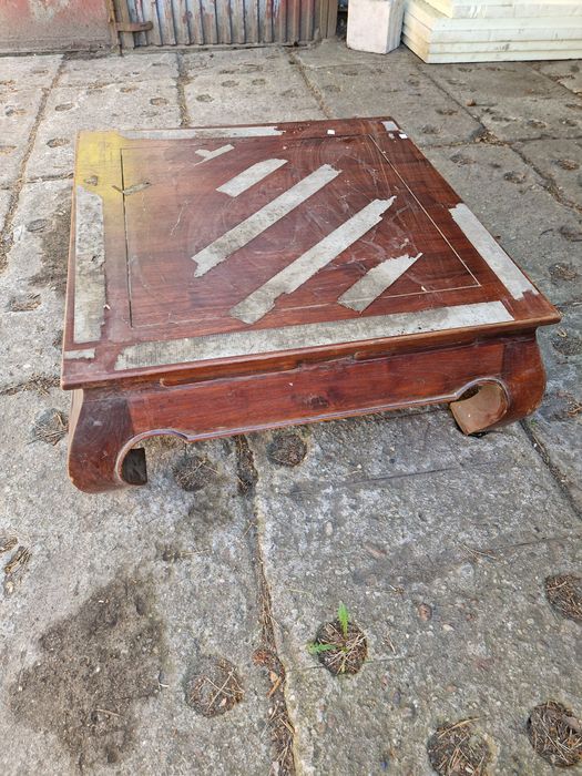 Stolik/Stół Azjatycki z Litego drewna egzotycznego